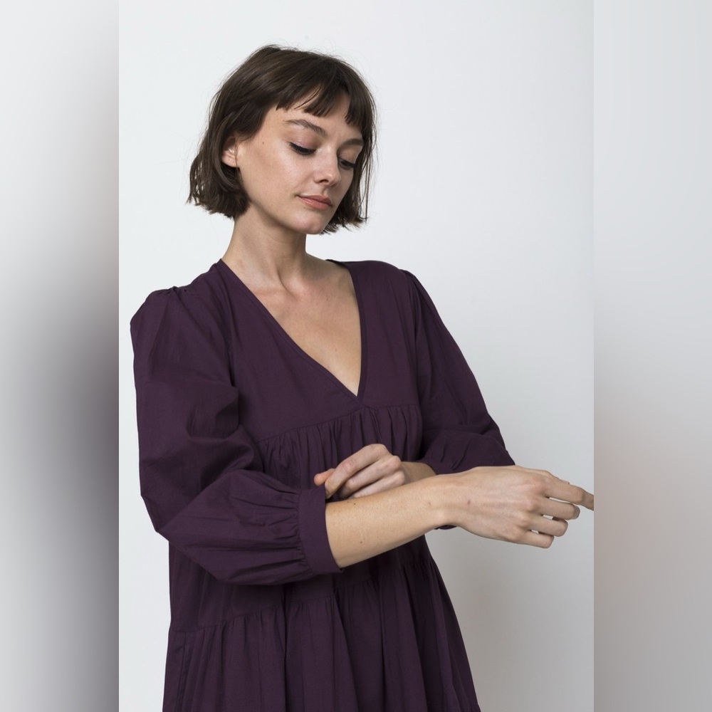 EUC Mille Gemma Dress | Plum | Size Medium